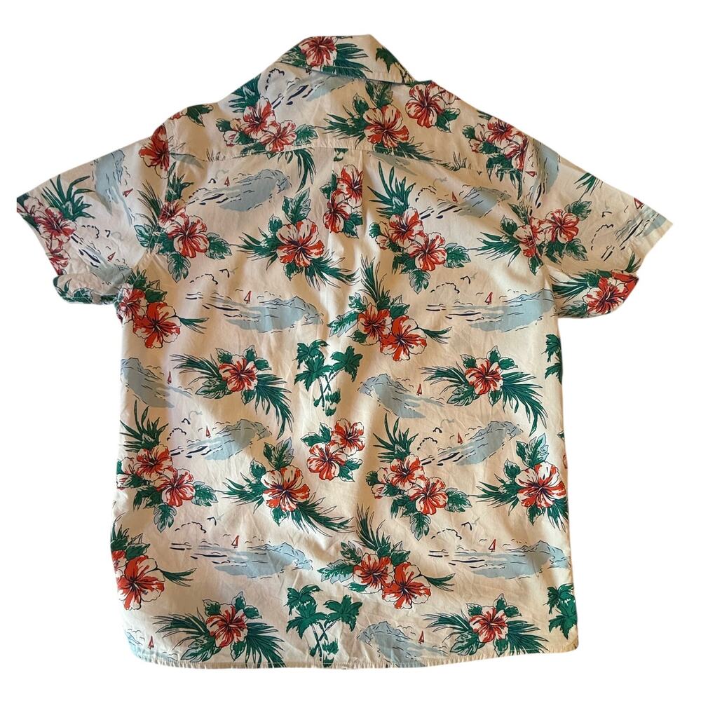 Bixby Nomad Men’s Casual Short Sleeve Shirt Tropical Design Size Med Reg Short - Picture 14 of 16